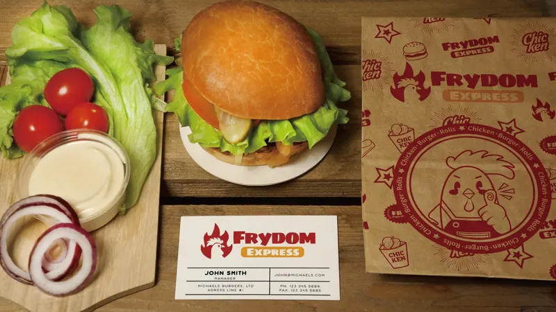 Frydom Express food and store atmosphere