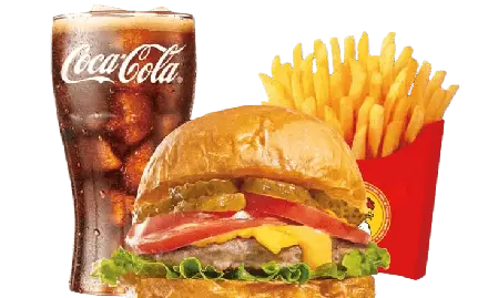 Angus Beef Cheeseburger Combo