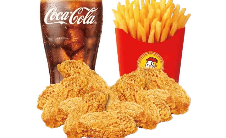 Chicken Wings Combo 炸鸡翅套餐